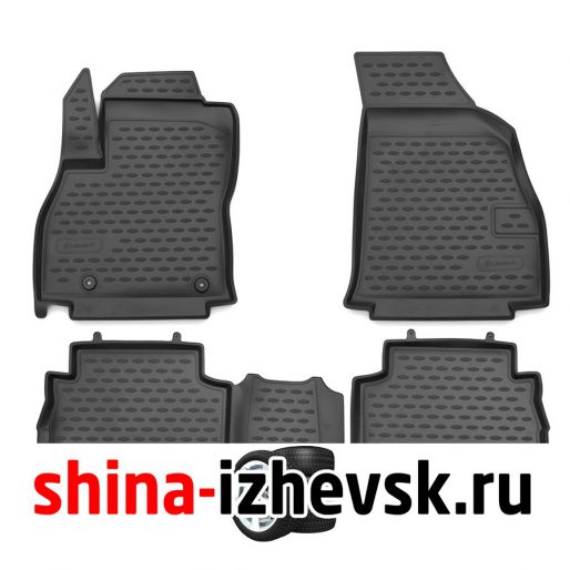 Коврик Autofamily коврики в салон для CITROEN Nemo 2008-  4 шт. ) в Ижевске